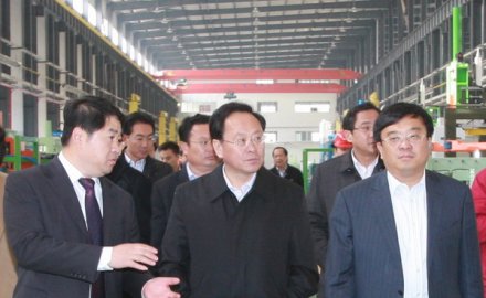 副市长胡绍军到6686登录入口装备产业园调研
